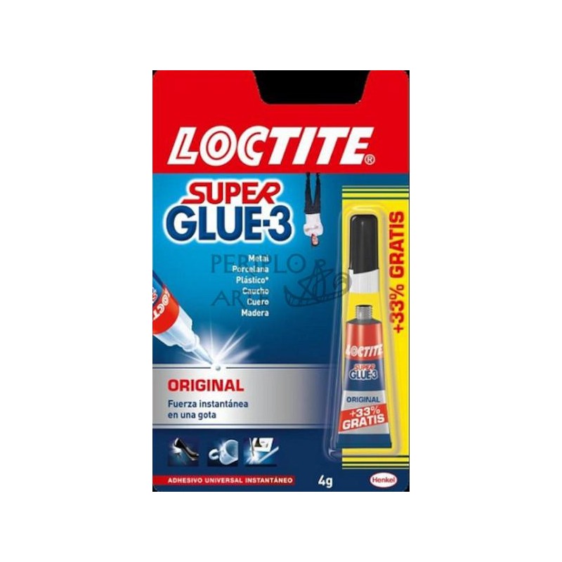 Pegamento Loctite Super Glue-3 4g