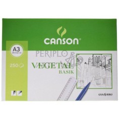 Minipack papel vegetal Canson A3 12h 95g