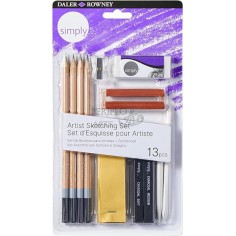 Set de bocetos para artistas 13 piezasDaler Rowney