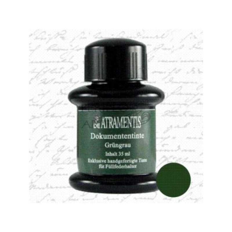 Tinta De Atramentis Dokument 45ml Green Grey Tinta De Atramentis Dokument 45ml Green Grey
