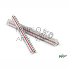 Escalímetro triangular plástico 30 cm