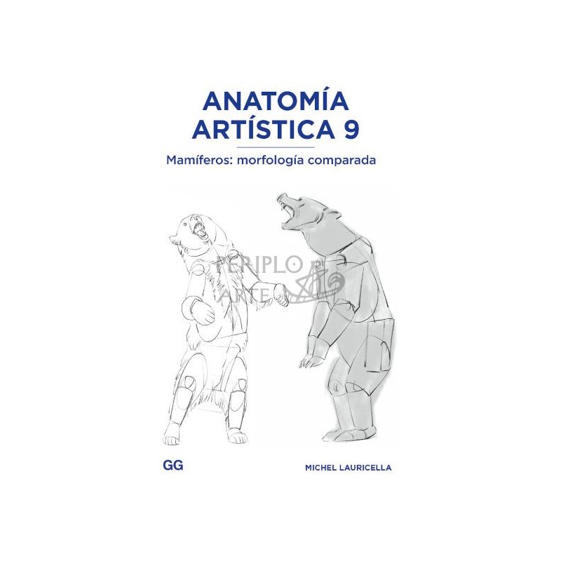Anatomía artística 9 Mamíferos: - Arcadia Mediática