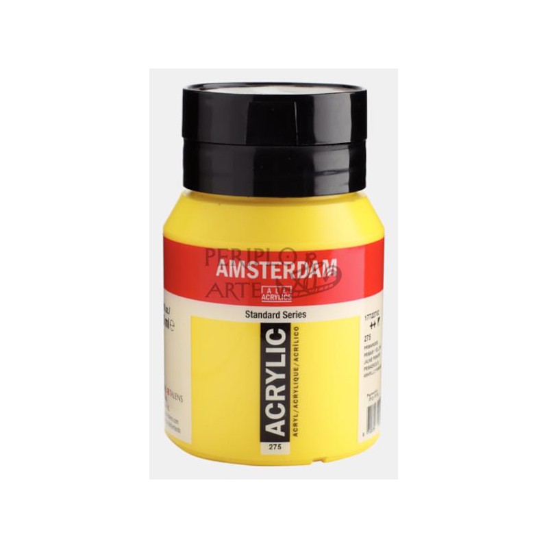 Acrílico Amsterdam 500ml amarillo primario 275 Acrílico Amsterdam 500ml amarillo primario 275
