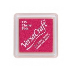 Tinta tela VersaCraft tampón 12g Cherry Pink 115