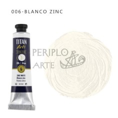 Óleo Titan Arts 20ml Blanco Cinc 6