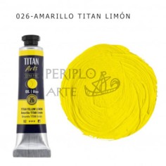 Óleo Titan Arts 20ml Amarillo Limón 26