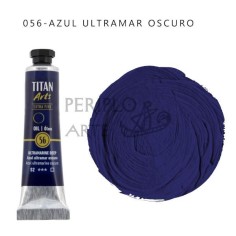 Óleo Titan Arts 20ml Azul Ultramarino Oscuro 56