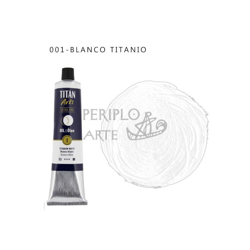 Óleo Titan Arts 200ml Blanco Titanio 1