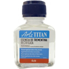 Esencia de trementina rectificada 100ml Titan