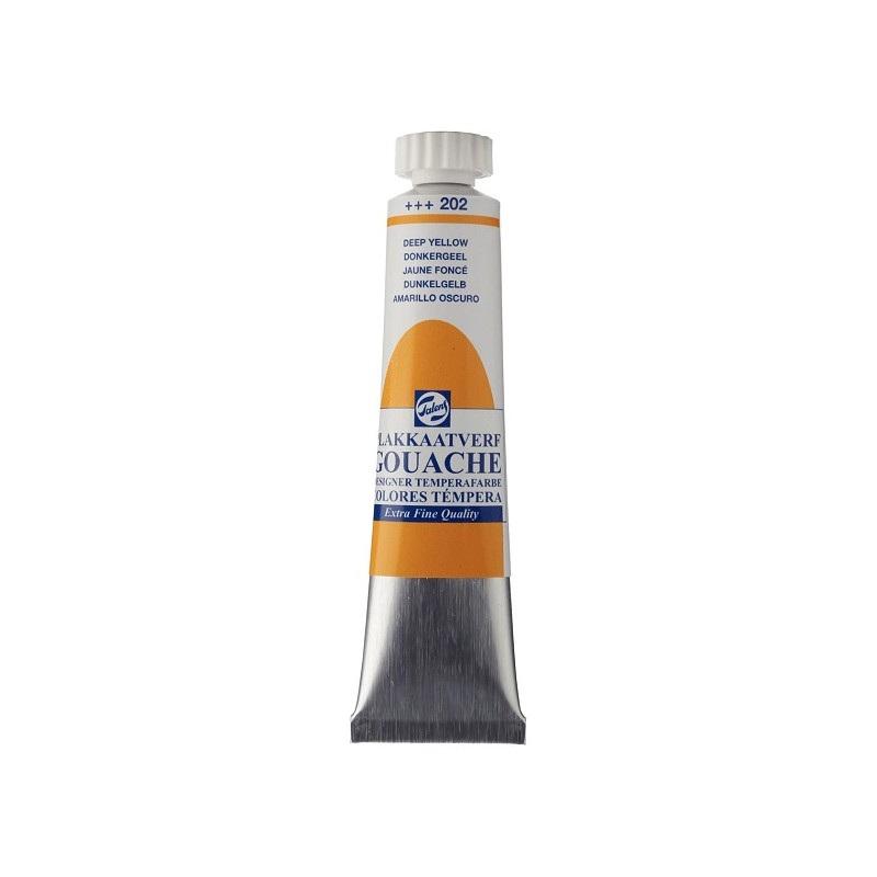 Gouache témpera Talens 20 ml amarillo oscuro 202