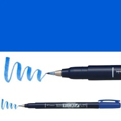 Rotulador Fudenosuke Tombow WS-BH 15 Azul