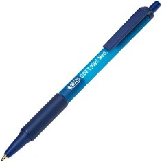 Bolígrafo BIC Soft Feel azul