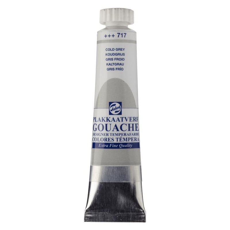 Gouache témpera Talens 20 ml gris frío 717