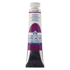 Gouache témpera Talens 20 ml violeta rojizo 545