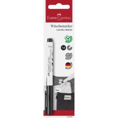 Rotulador permanente textil Faber-Castell negro