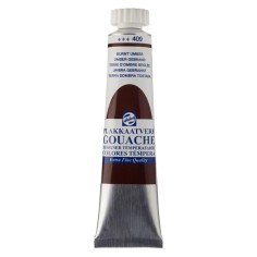 Gouache témpera Talens 20 ml Sombra Tostada 409