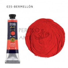 Óleo Titan Arts 20ml Bermellón 35