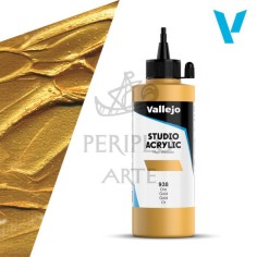 Acrílico Vallejo Studio 200ml nº938 Oro