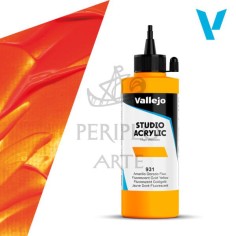 Acrílico Vallejo Studio 200ml nº931 Amarillo D  Fl