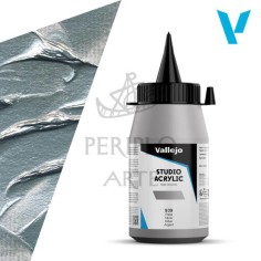 Acrílico Vallejo Studio 500ml nº939 Plata