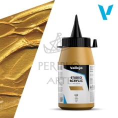 Acrílico Vallejo Studio 500ml nº938 Oro