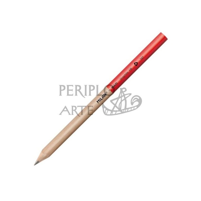 Lápiz grafito triangular Maxi Graphite HB Milan