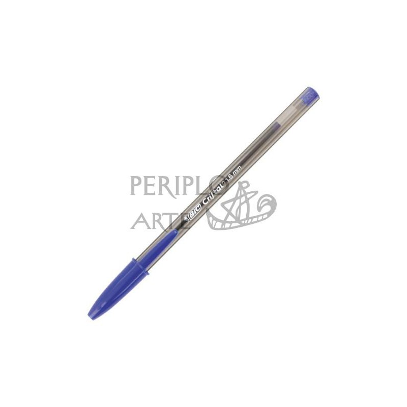 Bolígrafo Bic Cristal Large 1 6 mm azul