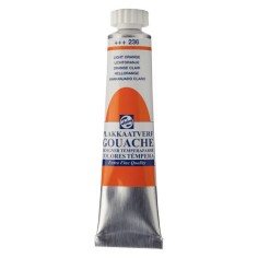 Gouache témpera Talens 20ml anaranjado claro 236
