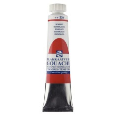 Gouache témpera Talens 20ml Escarlata 334