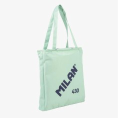 Bolsa tela cremallera 1918 Milan Verde