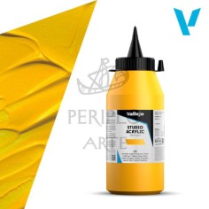 Acrílico Vallejo Studio 1l nº22 Amarillo Cadmio Os