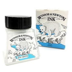 Tinta de dibujo Winsor&Newton Blanco 974