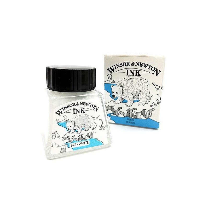 Tinta de dibujo Winsor&Newton Blanco 974