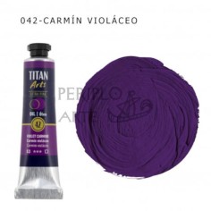 Óleo Titan Arts 20ml Carmín Violáceo 42