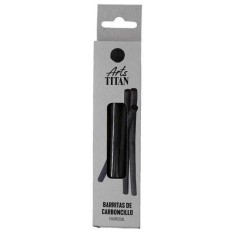 Caja 3 barritas carboncillo surtidas Titan