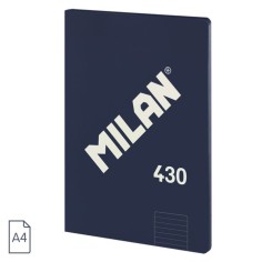 Libreta A4 Milan 430 rayas Verde