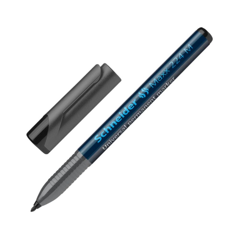 Rotulador permanente Schneider Maxx 220M negro