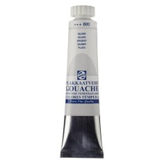 Gouache témpera Talens 20 ml Plata 800