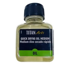 Medium óleo secado rápido 100ml Titan Arts