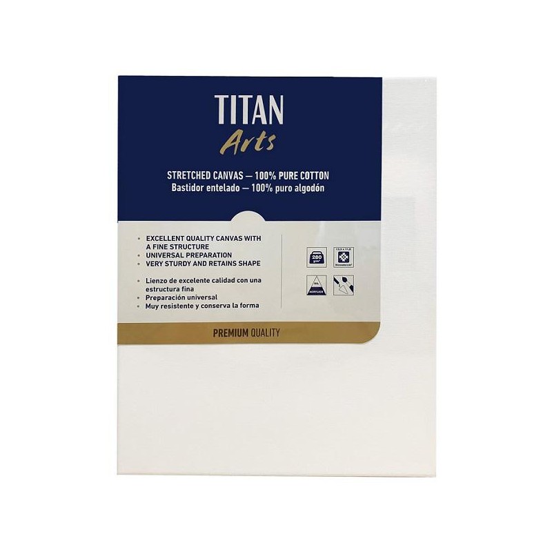 Tablilla entelada Titan 6F 41x33cm