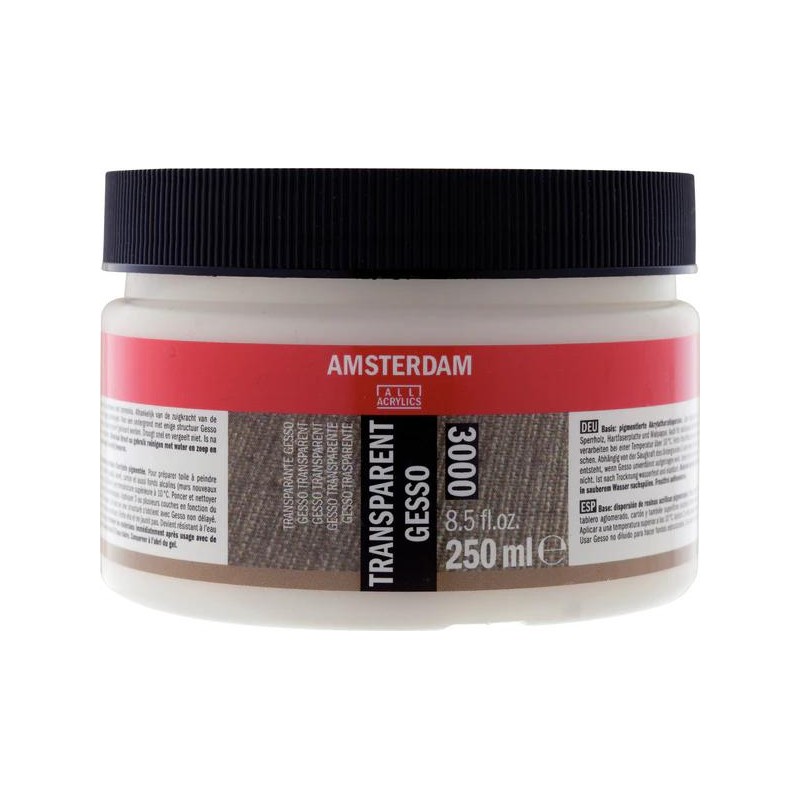 Gesso transparente 250ml Amsterdam 3000 Gesso transparente 250ml Amsterdam 3000