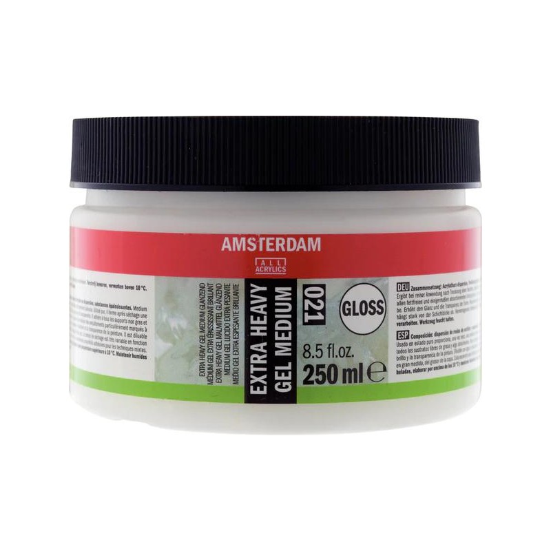 Gel Medium Extra Heavy 250ml brillo Amsterdam 021 Gel Medium Extra Heavy 250ml brillo Amsterdam 021