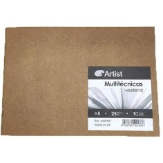 Libreta multitécnica Weekend Aritst A5 10h 250g