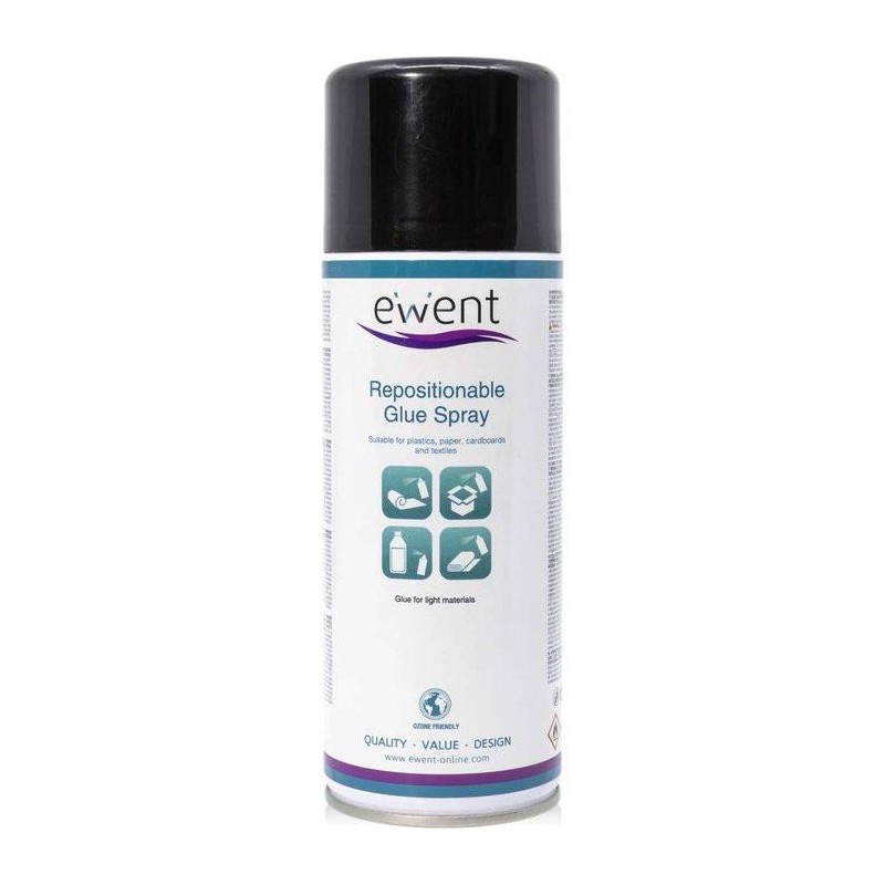 Adhesivo spray reposicionable 400ml Ewent Adhesivo spray reposicionable 400ml Ewent