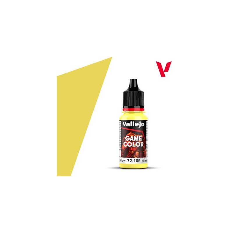 Vallejo Game Color Amarillo Tóxico 72 109 Vallejo Game Color Amarillo Tóxico 72 109