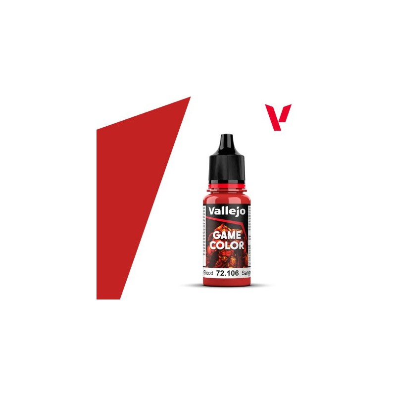 Vallejo Game Color Sangre Escarlata 72 106