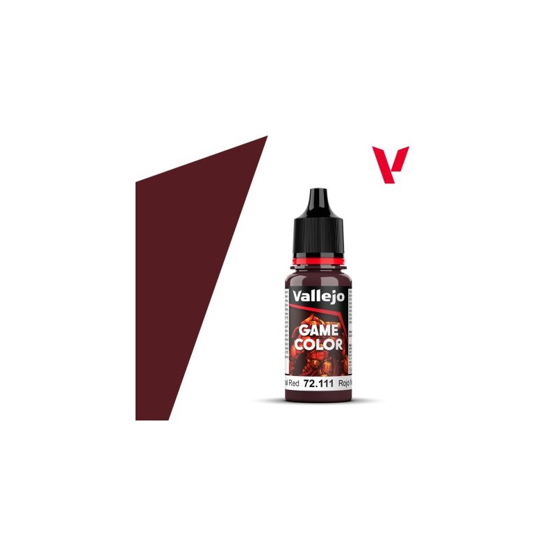 Vallejo Game Color Rojo Nocturno 72 111