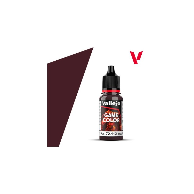Vallejo Game Color Rojo Maligno 72 112 Vallejo Game Color Rojo Maligno 72 112
