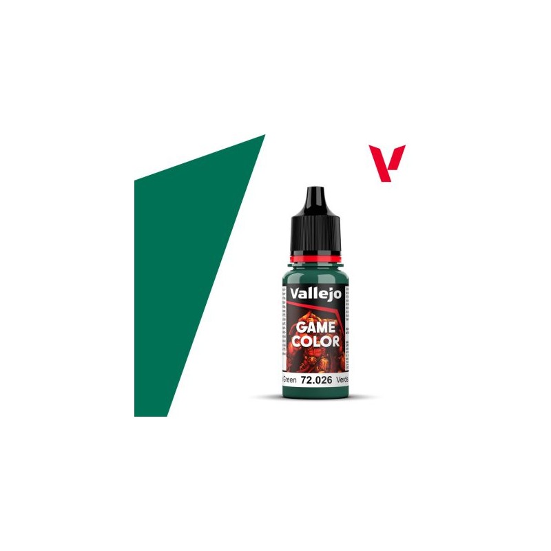 Vallejo Game Color Verde Jade 72 026 Vallejo Game Color Verde Jade 72 026
