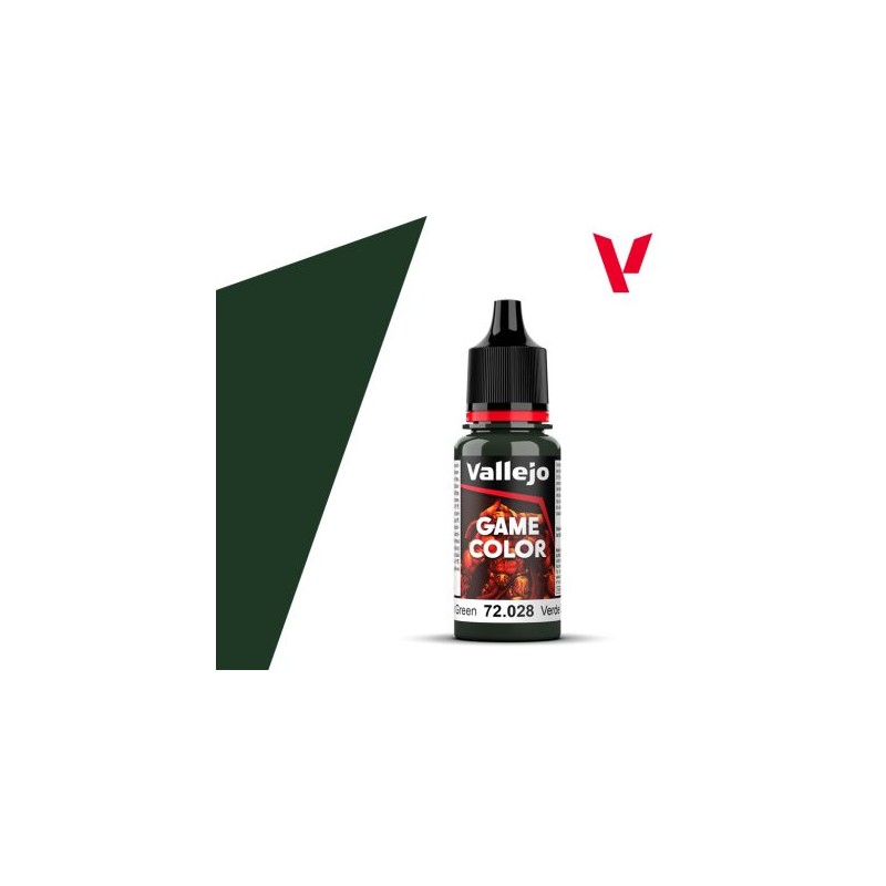 Vallejo Game Color Verde Oscuro 72 028 Vallejo Game Color Verde Oscuro 72 028